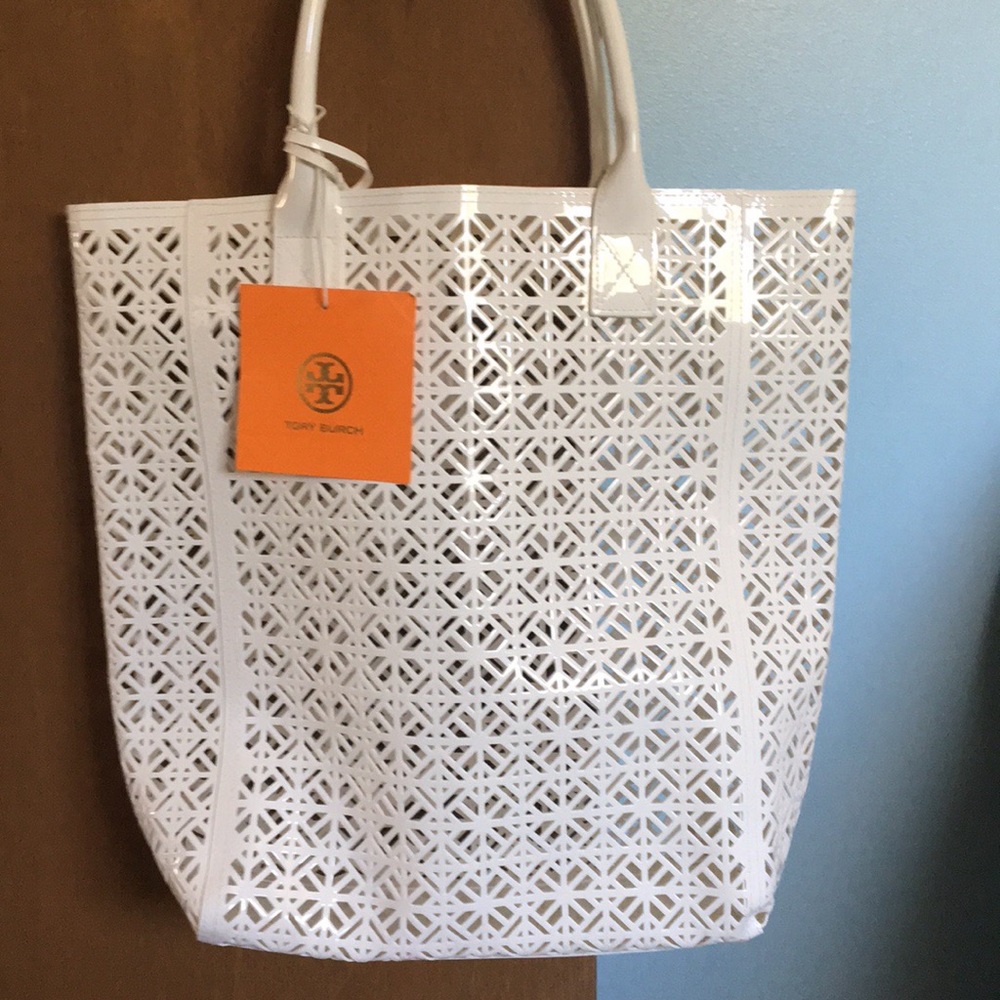 Tory Burch white bag